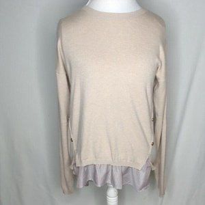 Love Tree Sweater Women's Large.‎ Beige. Lightweight.